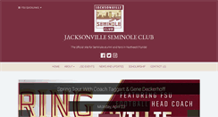 Desktop Screenshot of jaxseminoles.com